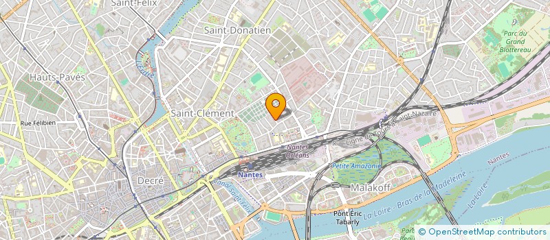 localisation de l'entreprise MONSIEUR BAPTISTE GARREAU à NANTES