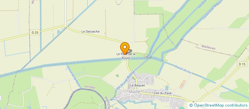 localisation de l'entreprise MONSIEUR BAPTISTE GELOT  MAILLE