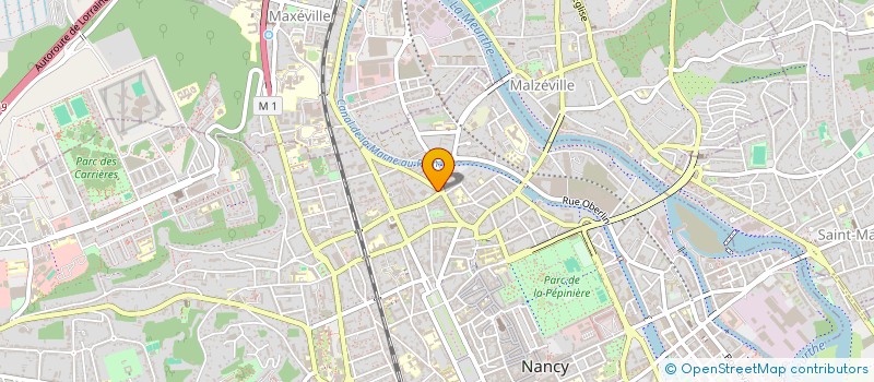 localisation de l'entreprise MONSIEUR BAPTISTE GENDRE  NANCY