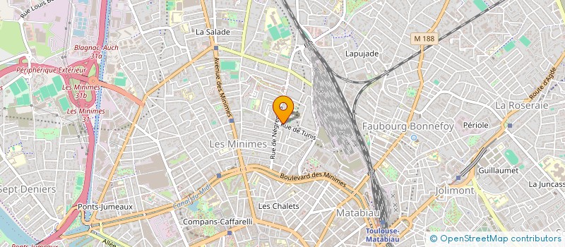 localisation de l'entreprise MONSIEUR BAPTISTE GENIEY à TOULOUSE