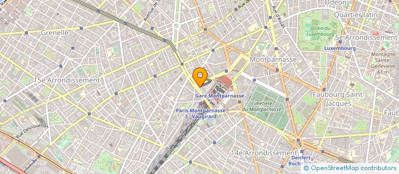 localisation de l'entreprise MONSIEUR BAPTISTE GERINO  PARIS