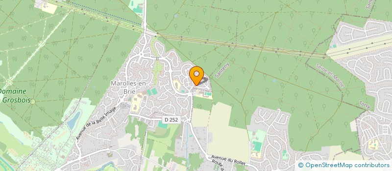 localisation de l'entreprise MONSIEUR BAPTISTE GIGER  MAROLLES-EN-BRIE