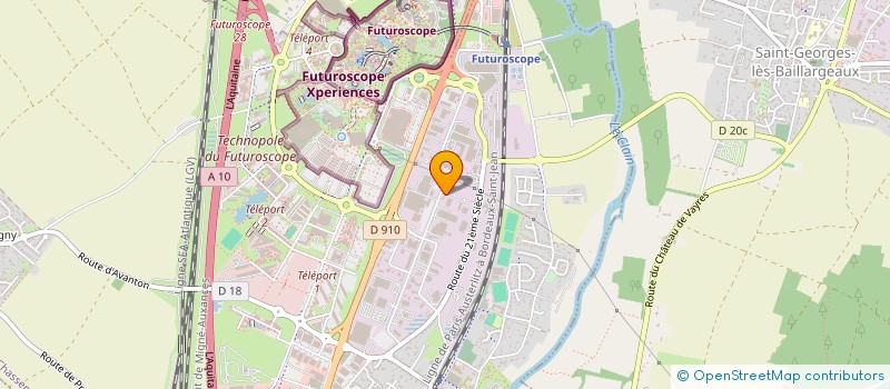 localisation de l'entreprise MONSIEUR BAPTISTE GIRARDEAU  CHASSENEUIL-DU-POITOU