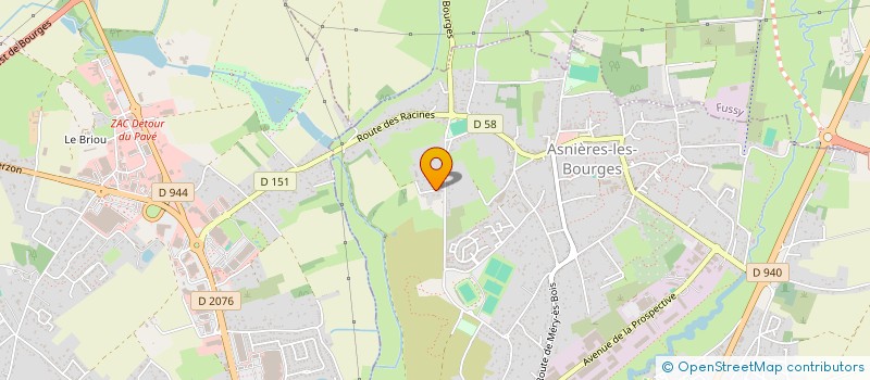 localisation de l'entreprise MONSIEUR BAPTISTE GOND  BOURGES