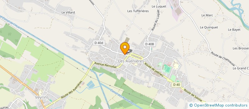 localisation de l'entreprise MONSIEUR BAPTISTE GOUIN à LES AVENIERES VEYRINS-THUELLIN