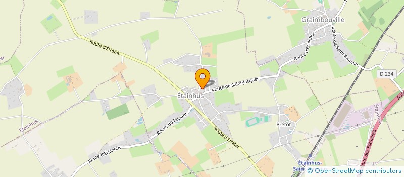 localisation de l'entreprise MONSIEUR BAPTISTE GOUTEUX  ETAINHUS