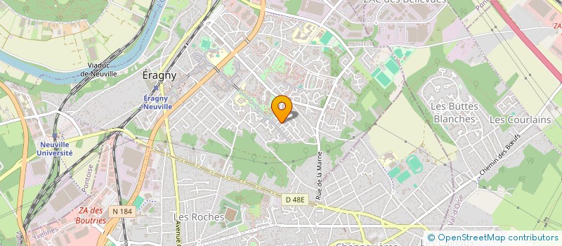 localisation de l'entreprise MONSIEUR BAPTISTE GRABOWIECKI  ERAGNY