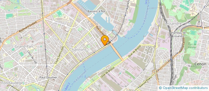 localisation de l'entreprise MONSIEUR BAPTISTE GRAFF  BORDEAUX