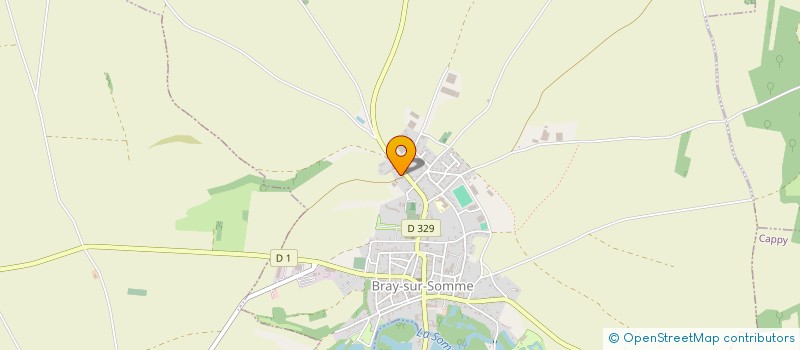 localisation de l'entreprise MONSIEUR BAPTISTE GRAGLIA  BRAY-SUR-SOMME