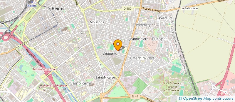 localisation de l'entreprise MONSIEUR BAPTISTE GRAVET  REIMS