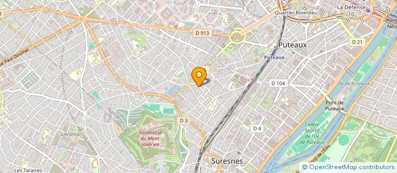 localisation de l'entreprise MONSIEUR BAPTISTE GROAZIL à SURESNES