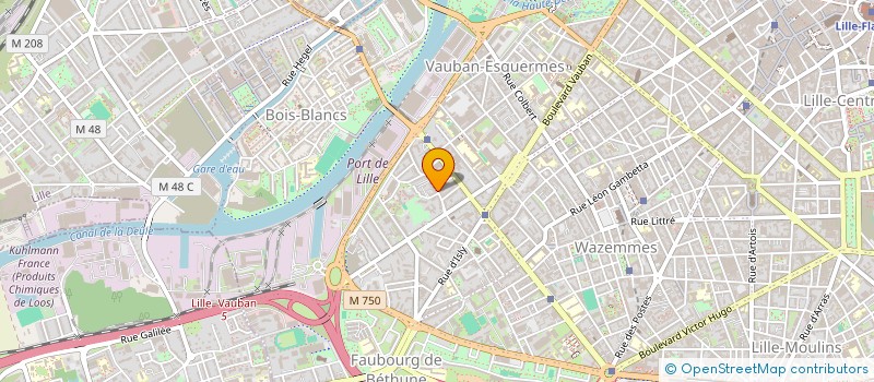localisation de l'entreprise MONSIEUR BAPTISTE GRODENT à LILLE