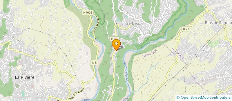 localisation de l'entreprise MONSIEUR BAPTISTE GUENOT  SAILLANS