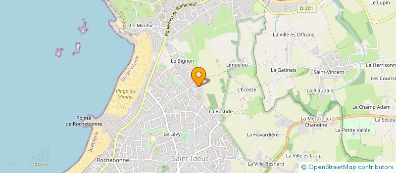 localisation de l'entreprise MONSIEUR BAPTISTE GUEPIN  SAINT-MALO