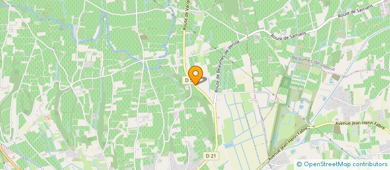 localisation de l'entreprise MONSIEUR BAPTISTE GUERIN à SARRIANS