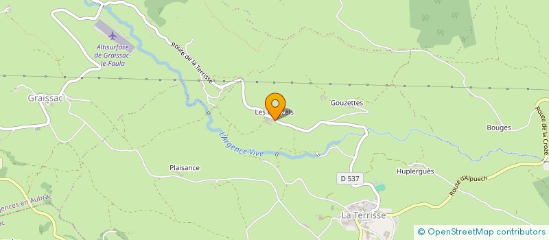 localisation de l'entreprise MONSIEUR BAPTISTE GUIBERT à ARGENCES EN AUBRAC
