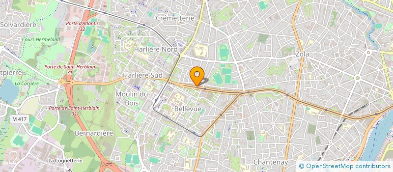 localisation de l'entreprise MONSIEUR BAPTISTE GUINET  NANTES