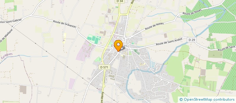 localisation de l'entreprise MONSIEUR BAPTISTE GUITTON  SAINT-REMY-DE-PROVENCE