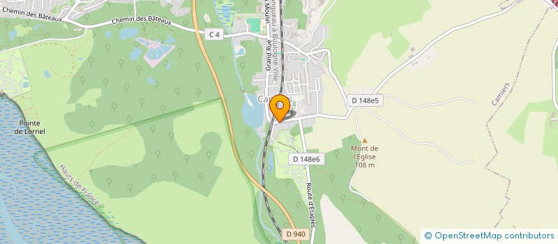 localisation de l'entreprise MONSIEUR BAPTISTE HANQUEZ  CAMIERS