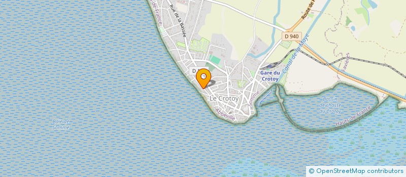 localisation de l'entreprise MONSIEUR BAPTISTE HAUTBOUT à LE CROTOY