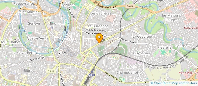 localisation de l'entreprise MONSIEUR BAPTISTE HENAULT à NIORT