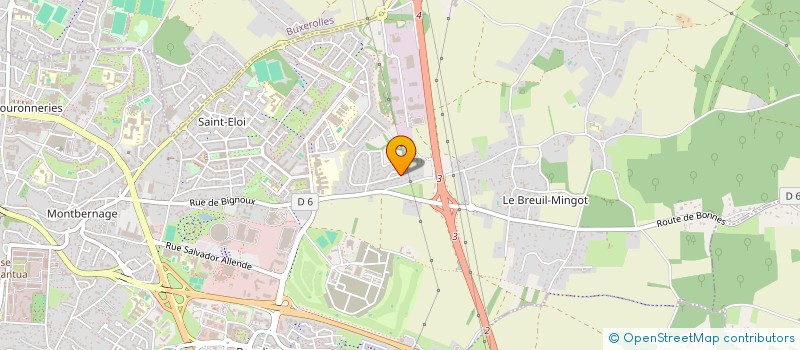 localisation de l'entreprise MONSIEUR BAPTISTE HERSAND  POITIERS