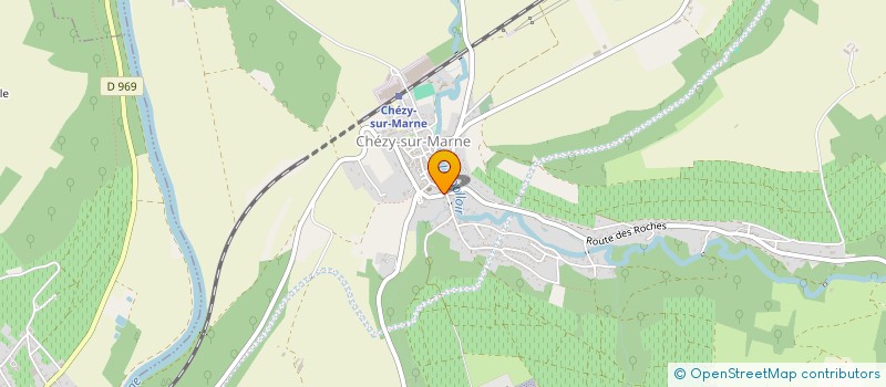 localisation de l'entreprise MONSIEUR BAPTISTE HERSOC  CHEZY-SUR-MARNE