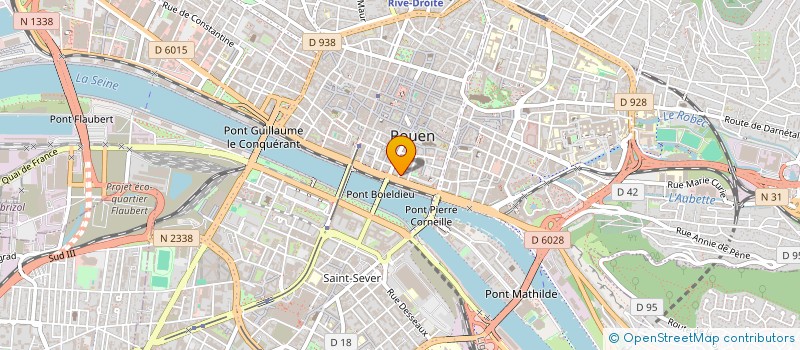 localisation de l'entreprise MONSIEUR BAPTISTE HOSSIN à ROUEN