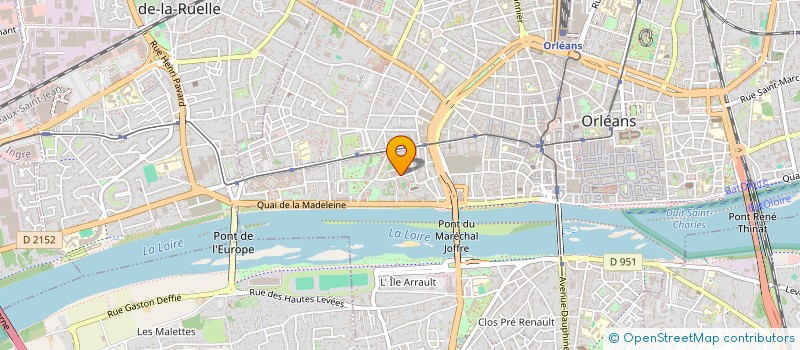 localisation de l'entreprise MONSIEUR BAPTISTE HOUARD à ORLEANS