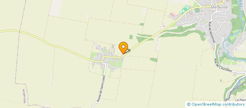 localisation de l'entreprise MONSIEUR BAPTISTE HOUEE  LE MEREVILLOIS