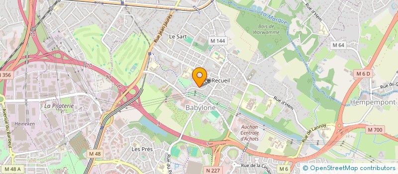 localisation de l'entreprise MONSIEUR BAPTISTE HOUILLON à VILLENEUVE-D'ASCQ