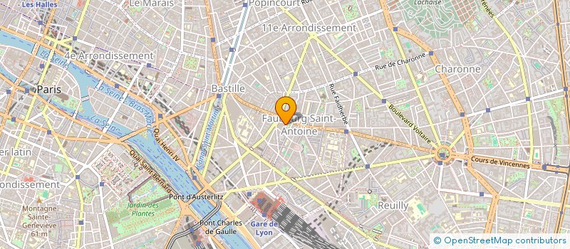 localisation de l'entreprise MONSIEUR BAPTISTE JAUSSOIN  PARIS