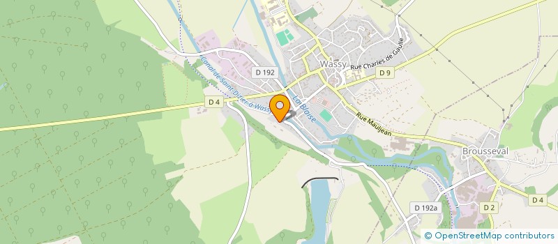 localisation de l'entreprise MONSIEUR BAPTISTE JEAN  ECLARON-BRAUCOURT-SAINTE-LIVIERE