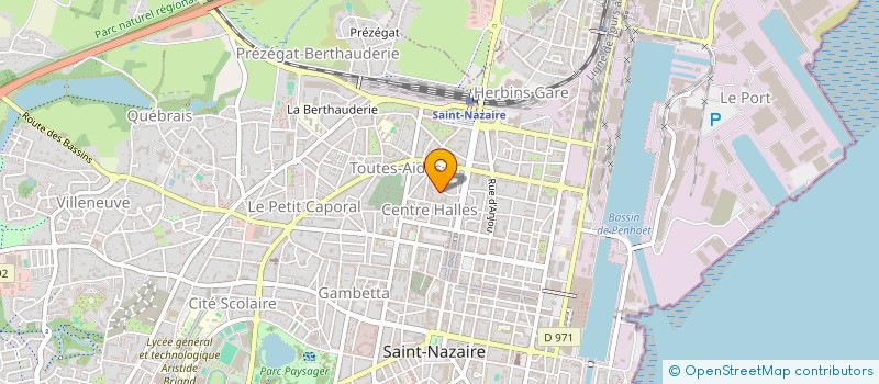 localisation de l'entreprise MONSIEUR BAPTISTE JEHANNO à SAINT-NAZAIRE