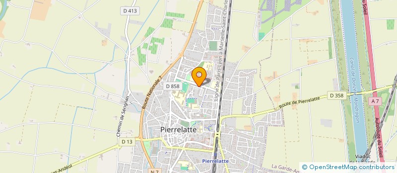 localisation de l'entreprise MONSIEUR BAPTISTE JOBERT à PIERRELATTE