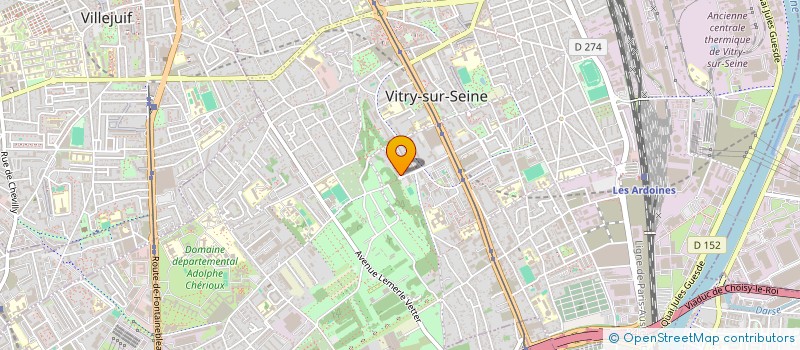 localisation de l'entreprise MONSIEUR BAPTISTE JOET à VITRY-SUR-SEINE