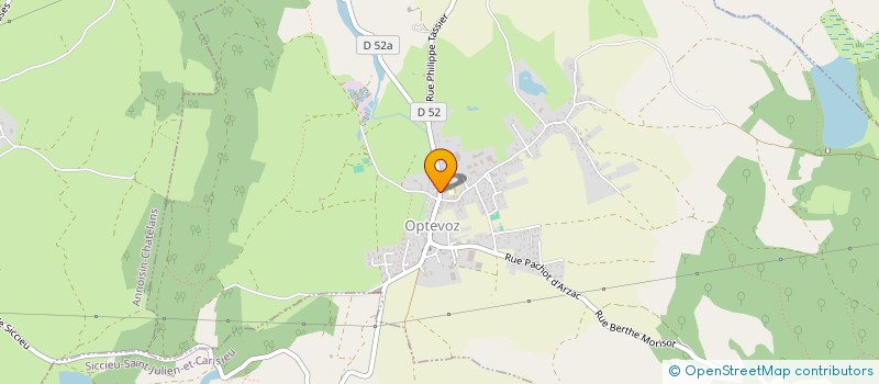 localisation de l'entreprise MONSIEUR BAPTISTE JOIRON  OPTEVOZ