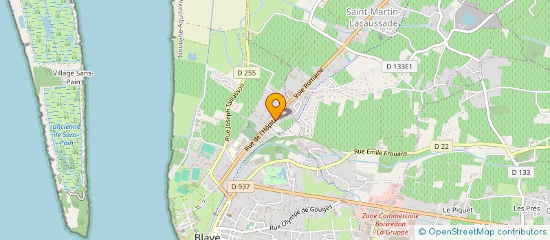 localisation de l'entreprise MONSIEUR BAPTISTE JULE à BLAYE