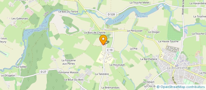 localisation de l'entreprise MONSIEUR BAPTISTE JULIEN à LA BOUEXIERE