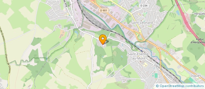 localisation de l'entreprise MONSIEUR BAPTISTE JUMETZ  SAINT-ETIENNE-AU-MONT