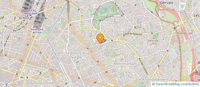 localisation de l'entreprise MONSIEUR BAPTISTE LABAT  PARIS