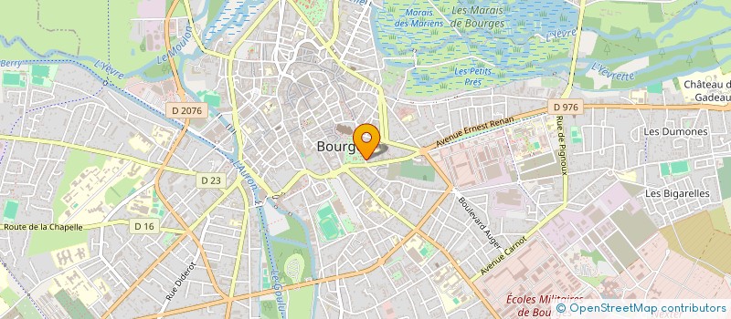 localisation de l'entreprise MONSIEUR BAPTISTE LAFON  BOURGES