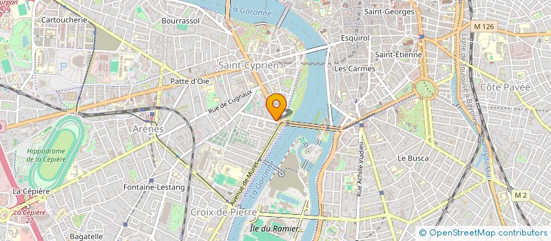 localisation de l'entreprise MONSIEUR BAPTISTE LAJUGIE DE LA RENAUDIE à TOULOUSE