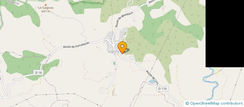 localisation de l'entreprise MONSIEUR BAPTISTE LALLIER  LA BRILLANNE