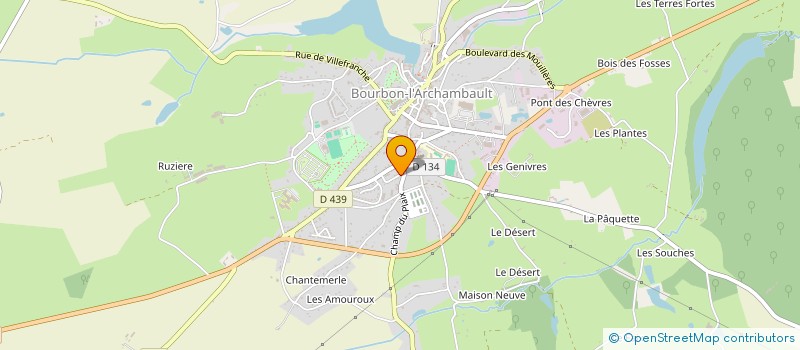 localisation de l'entreprise MONSIEUR BAPTISTE LAMBOT  SAINT-PLAISIR