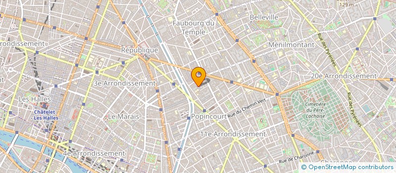 localisation de l'entreprise MONSIEUR BAPTISTE LAMOTTE  PARIS