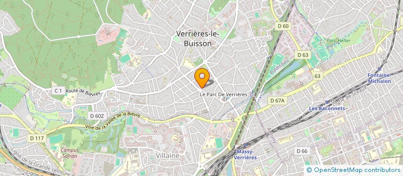 localisation de l'entreprise MONSIEUR BAPTISTE LAMOULIE à VERRIERES-LE-BUISSON