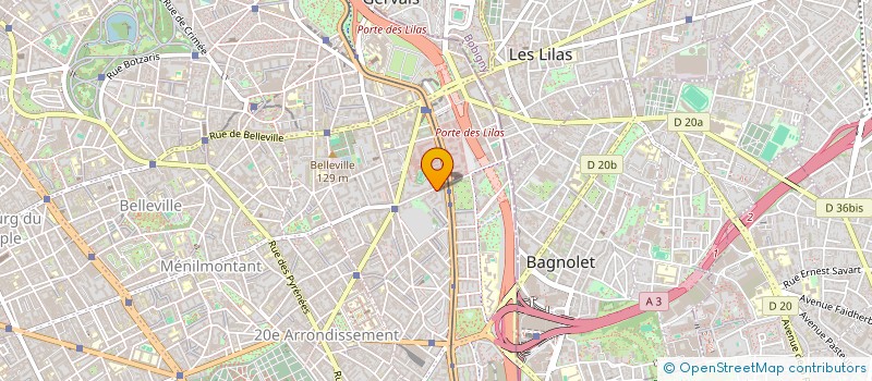 localisation de l'entreprise MONSIEUR BAPTISTE LAMY  PARIS