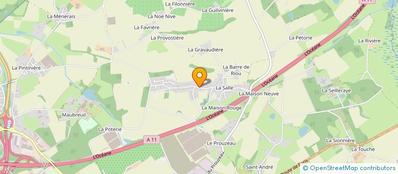 localisation de l'entreprise MONSIEUR BAPTISTE LANDAIS à CARQUEFOU