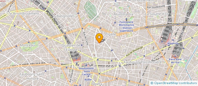 localisation de l'entreprise MONSIEUR BAPTISTE LANOTTE  PARIS